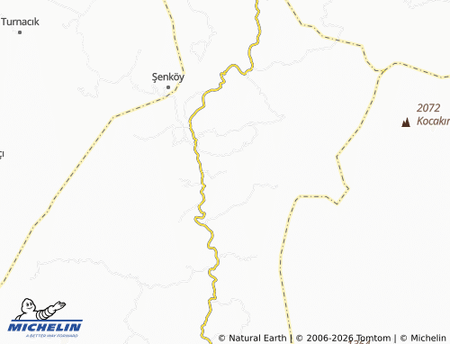 MICHELIN Külcü map - ViaMichelin