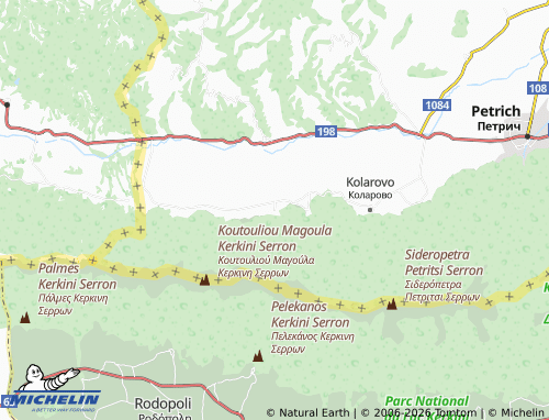 Mappa MICHELIN Yavornitsa - ViaMichelin
