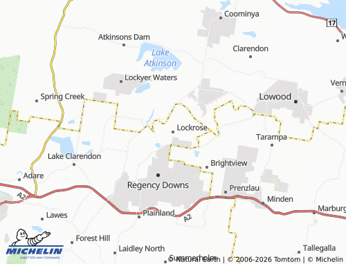 MICHELIN-Landkarte Lockrose - ViaMichelin