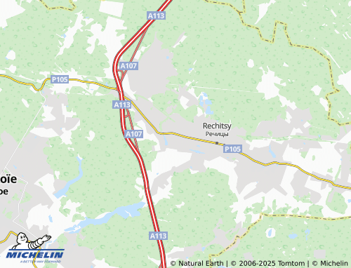 MICHELIN Troshkovo map - ViaMichelin