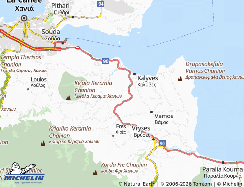 Mappa MICHELIN Armenoi - ViaMichelin