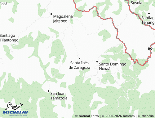 Mapa MICHELIN Santa Isabel - ViaMichelin