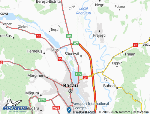 Mappa MICHELIN Bogdan Vodă - ViaMichelin