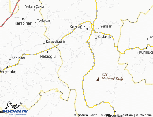 MICHELIN-Landkarte Ecikler - ViaMichelin