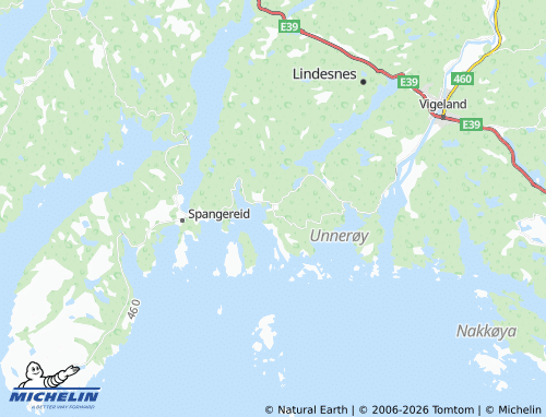 Kaart MICHELIN Svennevik - ViaMichelin