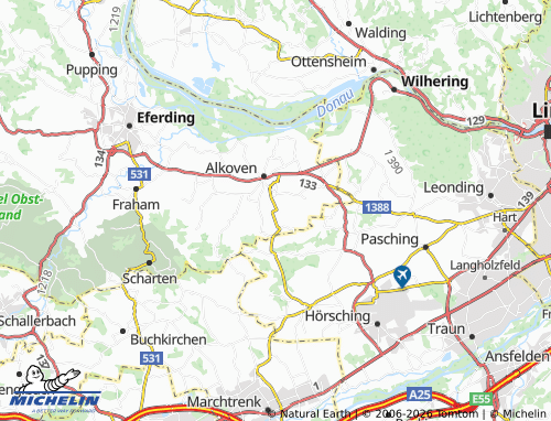 MICHELIN-Landkarte Winkeln - ViaMichelin