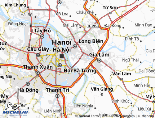 MICHELIN Long Biên map - ViaMichelin
