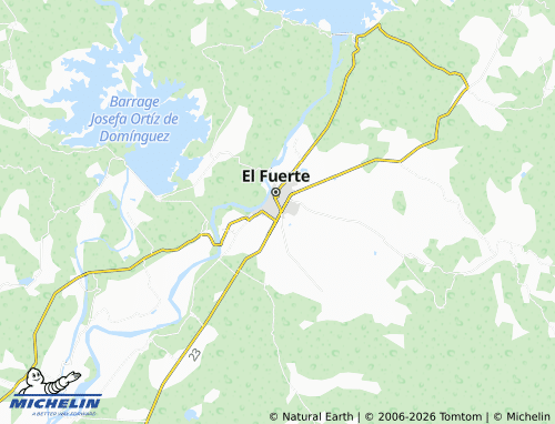 Carte MICHELIN Campamento CNA - ViaMichelin