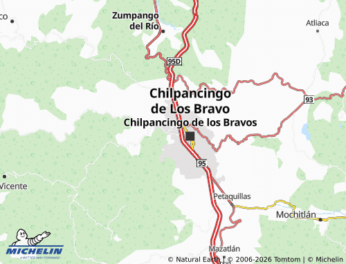 Mappa MICHELIN Ocozoapa - ViaMichelin