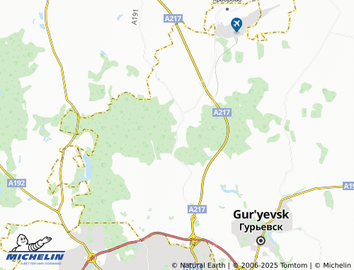 MICHELIN Malinovka map - ViaMichelin