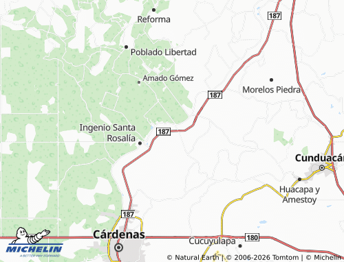 Mapa MICHELIN 11 de Febrero - ViaMichelin
