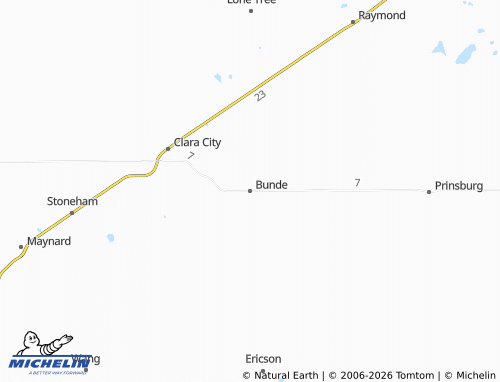Mappa MICHELIN Bunde - ViaMichelin