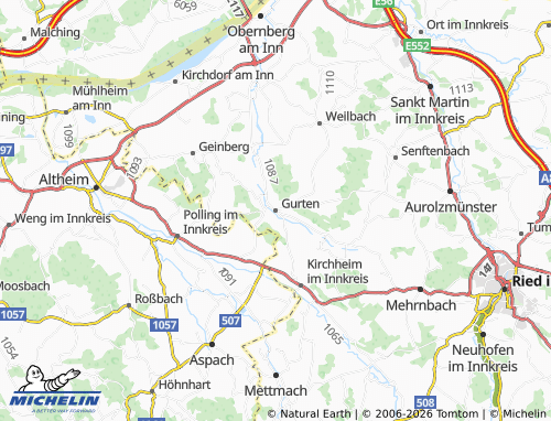 Mapa MICHELIN Gurten - ViaMichelin