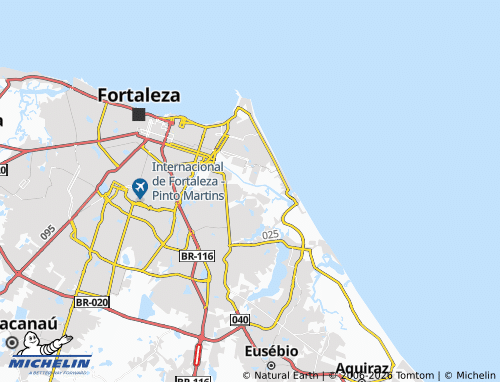Mapa MICHELIN Edson Queiroz - ViaMichelin