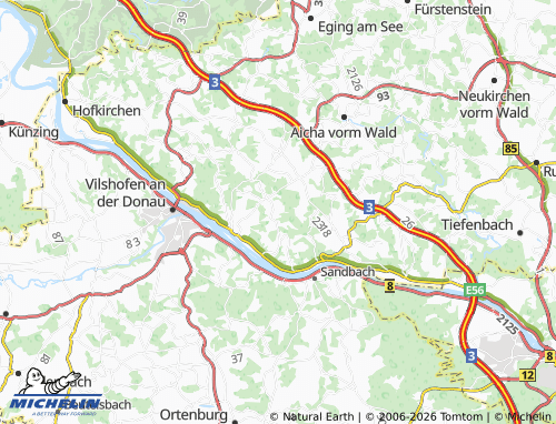 Carte MICHELIN Anger - ViaMichelin