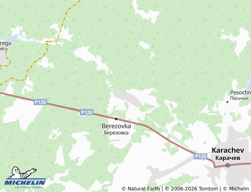 Carte MICHELIN Mylinka - ViaMichelin