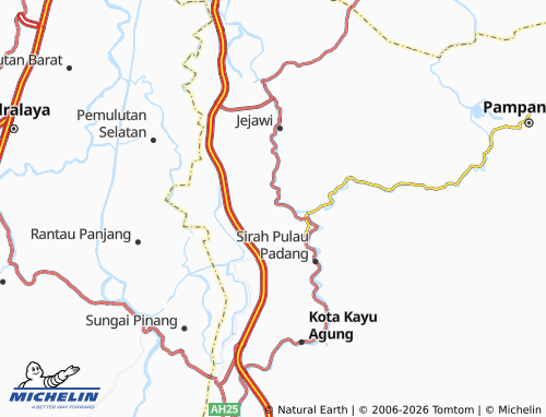 MICHELIN Bubusan map - ViaMichelin