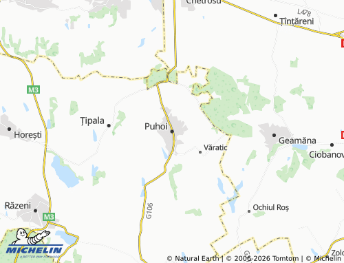 MICHELIN Puhoi map - ViaMichelin