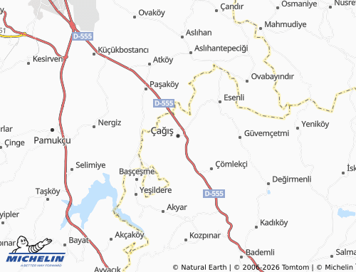 Mappa MICHELIN Çağış - ViaMichelin
