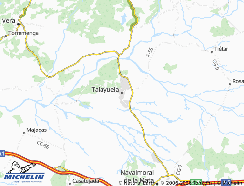 MICHELIN Talayuela map - ViaMichelin