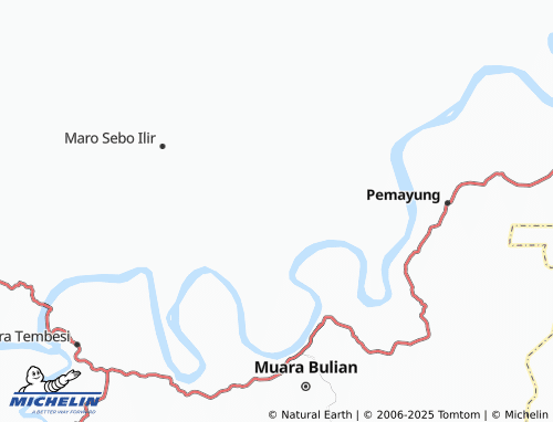 Carte MICHELIN Muara Singoan - ViaMichelin