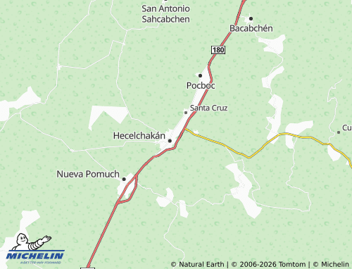 MICHELIN La Conquista map - ViaMichelin