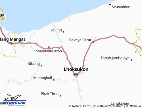 MICHELIN-Landkarte Cot Geulumpang Ab - ViaMichelin