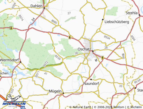 MICHELIN Fliegerhorst map - ViaMichelin