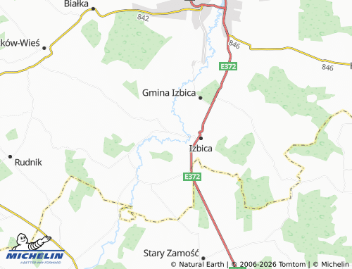MICHELIN Tarnogóra map - ViaMichelin