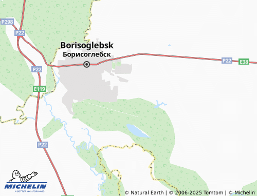 MICHELIN Vodostroy map - ViaMichelin