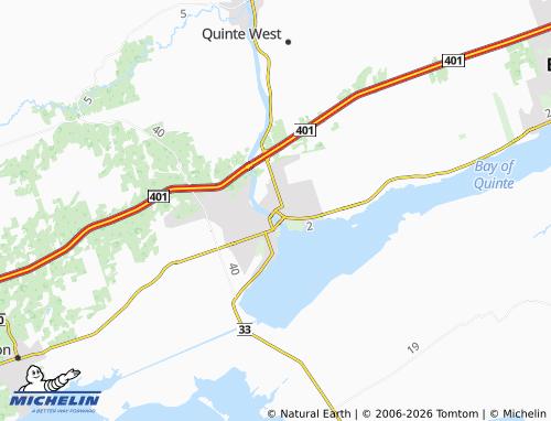 MICHELIN Trenton map - ViaMichelin