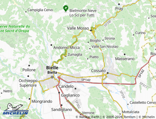 Mappa MICHELIN Ternengo - ViaMichelin