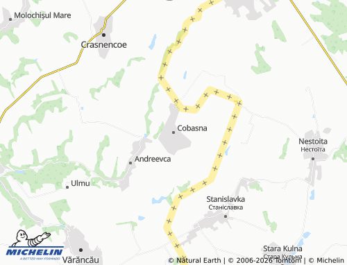 Carte MICHELIN Cobasna - ViaMichelin