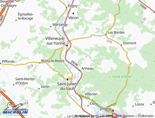 MICHELIN-Landkarte Beaudemont - ViaMichelin