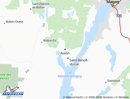 MICHELIN Austin map - ViaMichelin