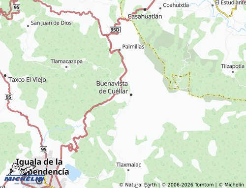 Mappa MICHELIN Tlalchichilpa - ViaMichelin