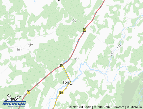 MICHELIN Selja map - ViaMichelin