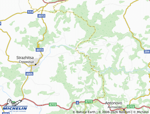 Mappa MICHELIN Mirovo - ViaMichelin