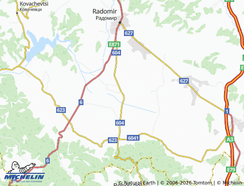 Mapa MICHELIN Boboratsi - ViaMichelin