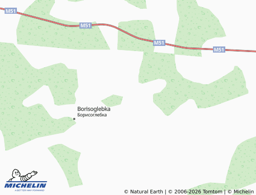 MICHELIN-Landkarte Podlesnyy - ViaMichelin