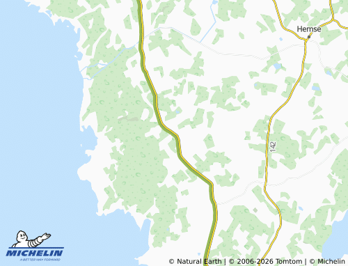 MICHELIN-Landkarte Hagsarve - ViaMichelin