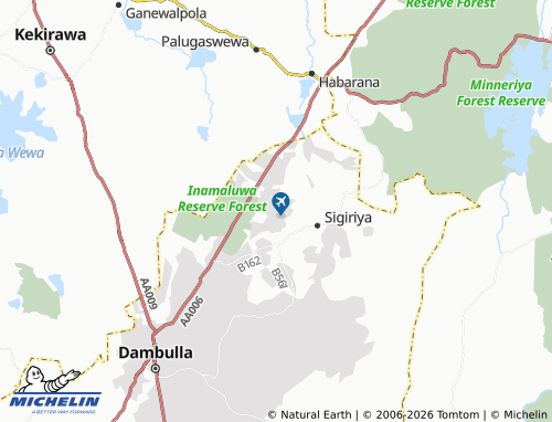 Mappa MICHELIN Nagalawewa - ViaMichelin