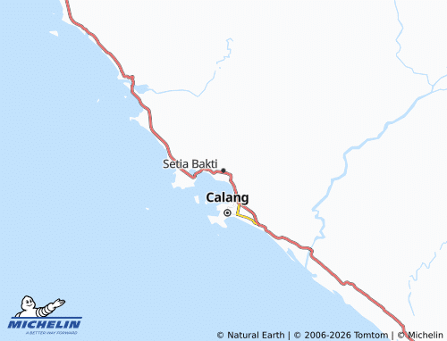 Mapa MICHELIN Setia Bakti - ViaMichelin