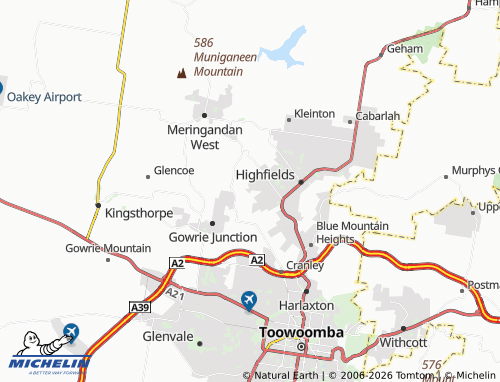 Mapa MICHELIN Cawdor - ViaMichelin