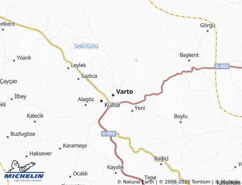 MICHELIN İnönü map - ViaMichelin