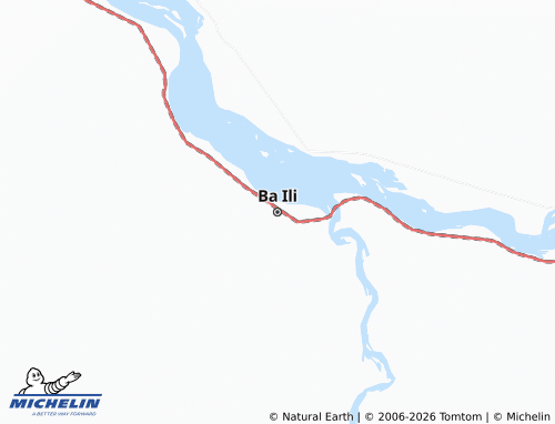 Carte MICHELIN Ba Ili - ViaMichelin