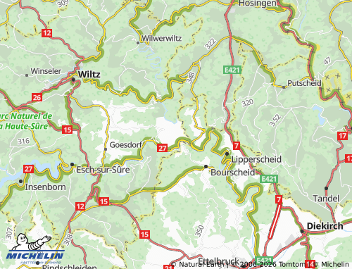 MICHELIN Masseler map - ViaMichelin