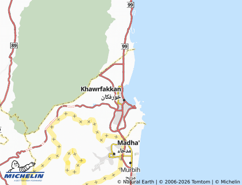 Carte MICHELIN al-Mudayfi - ViaMichelin