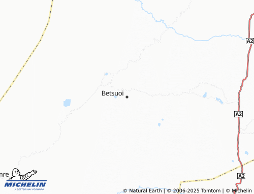 MICHELIN Betsuoi map - ViaMichelin