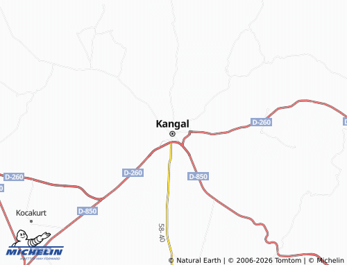 MICHELIN Zafer map - ViaMichelin